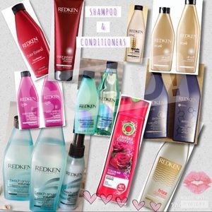 Now you will see shampoo and conditioners